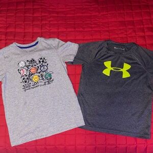 Lot of 2 Boys Size 7 shirts in great condition.